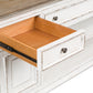 Magnolia Manor - Entertainment TV Stand - White