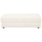 Emberson - Upholstered Rectangular Storage Ottoman - Ivory