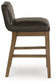 Cabalynn - Two-tone Brown - Upholstered Barstool (Set of 2)