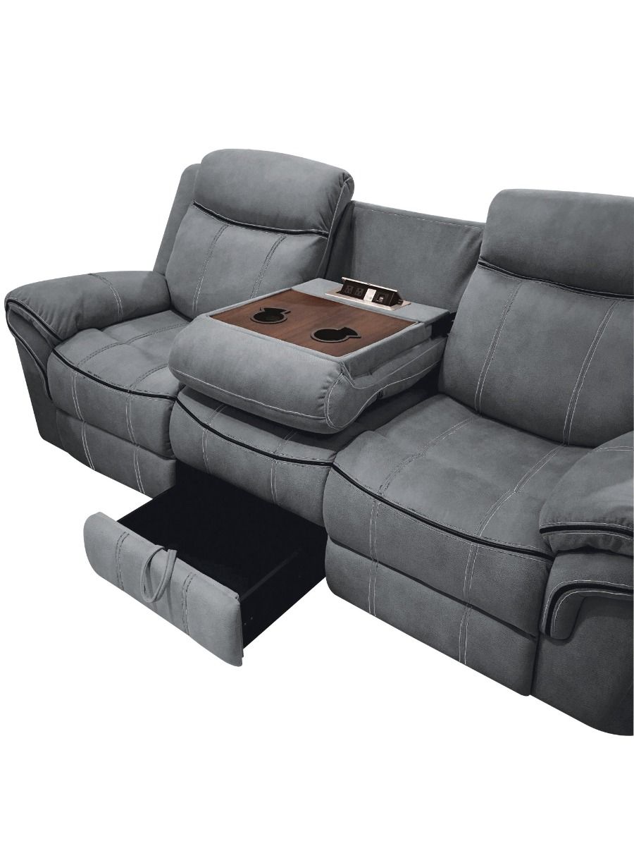 Zubaida - Sofa w/USB Dock & Console(Motion)