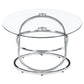 Warren - 3 Piece Occasional Set - Chrome And Clear