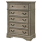 Manchester - 5-Drawer Bedroom Chest - Wheat Brown