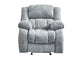 U250 - Reclining Sofa / Console Reclining Loveseat & Glider Recliner - Gray