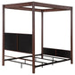 Zimmerleee - Metal Canopy Bed