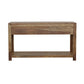 Esther - 3-Drawer Wood Console Table - Natural Sheesham