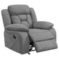 Higgins - Upholstered Motion Reclining Sofa Set