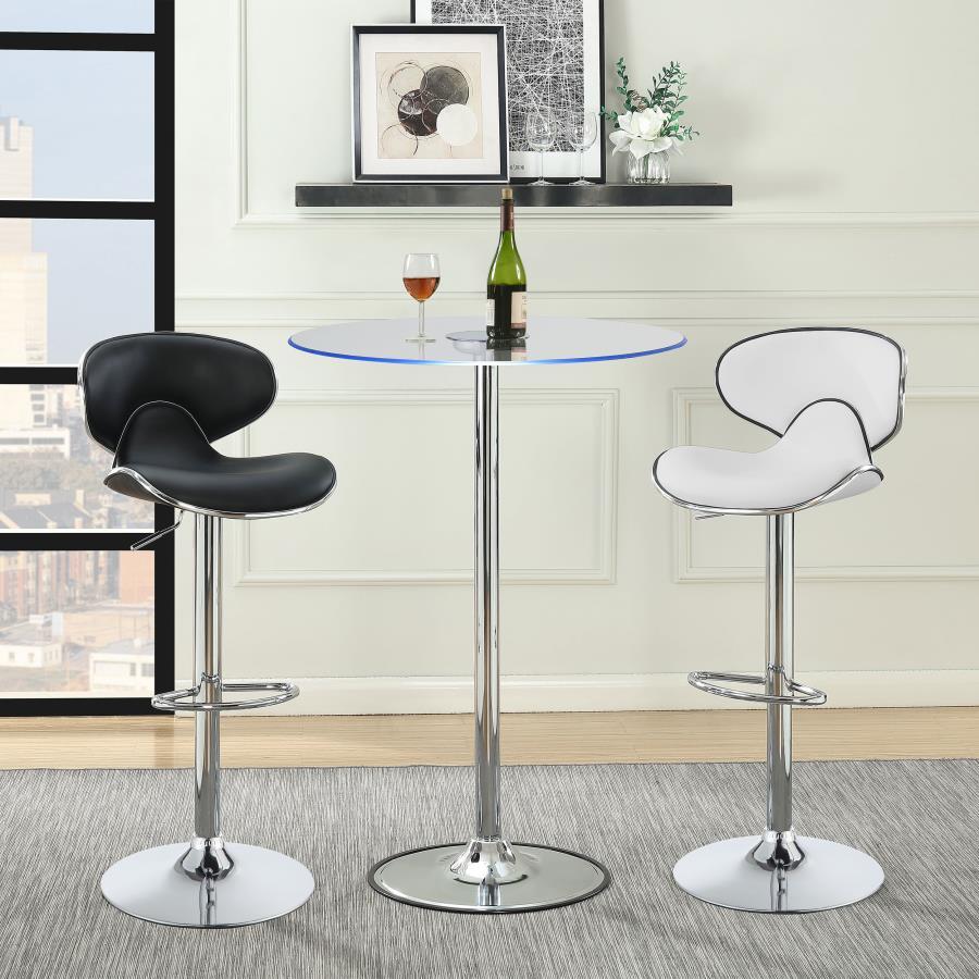 Edenton - Upholstered Adjustable Bar Stool (Set of 2)