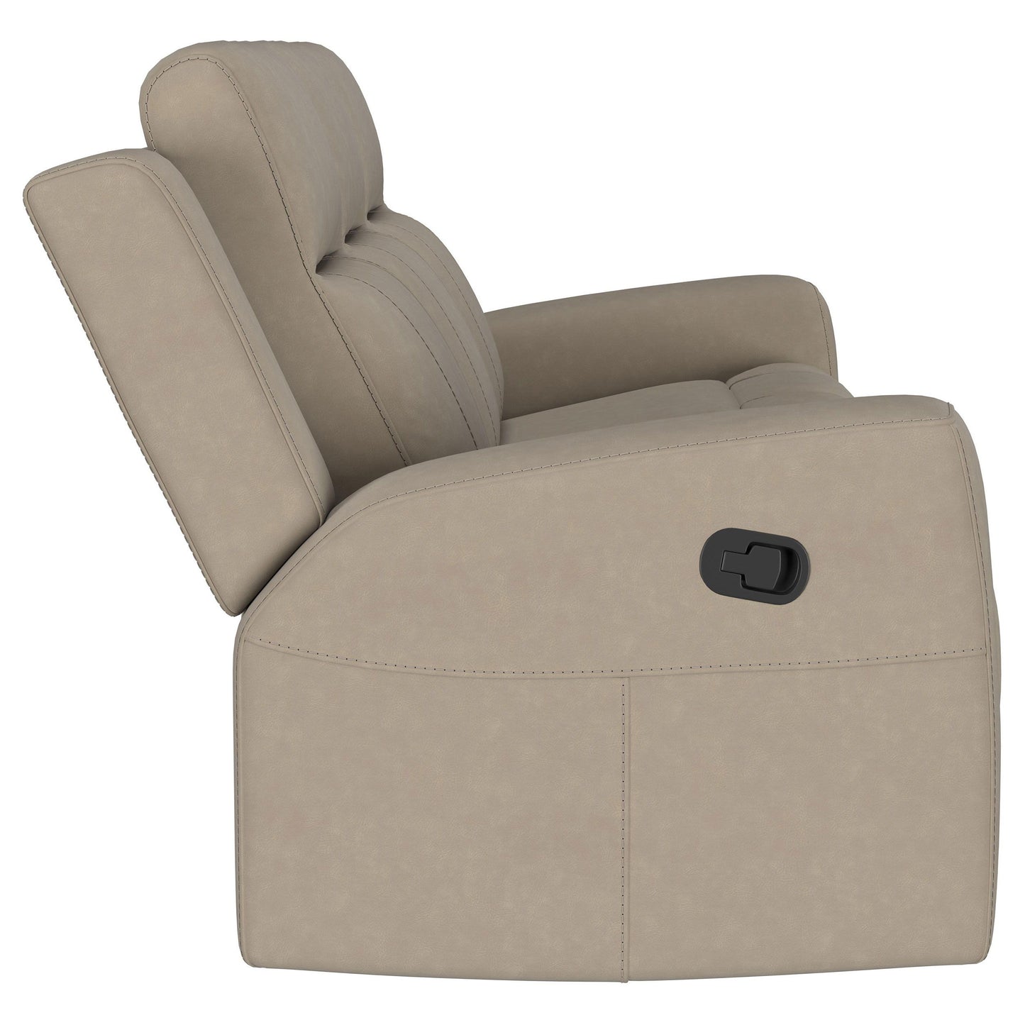 Brentwood - Upholstered Motion Reclining Sofa - Taupe