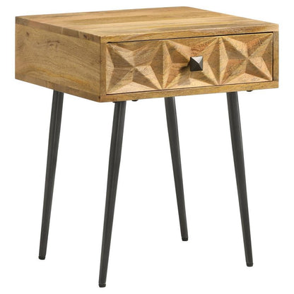 Ezra - 1-Drawer Rectangular Accent Side Table