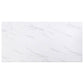 Venera - Rectangular Faux Marble Dining Table - White