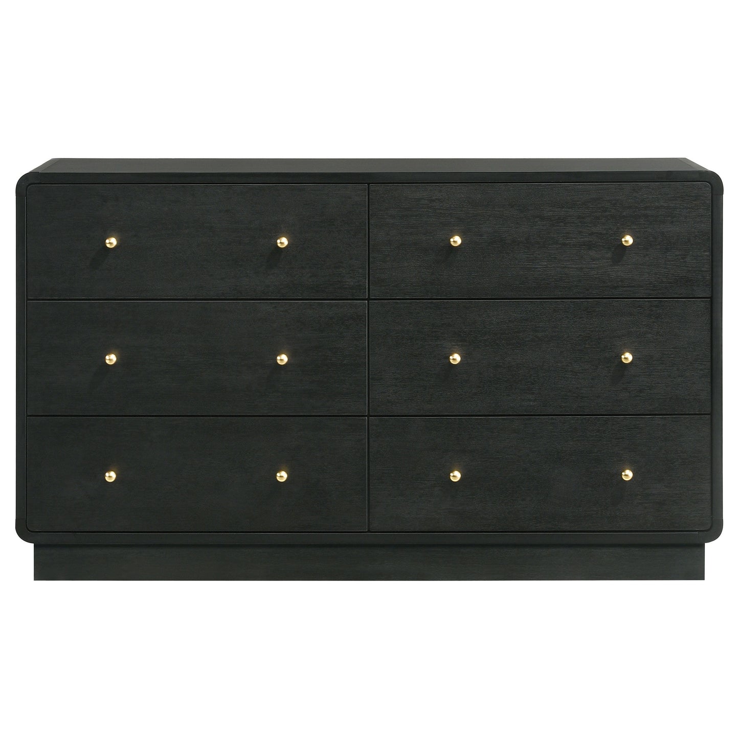 Cavelle - 6-Drawer Dresser Cabinet - Black