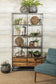 Belcroft - 4-Drawer Storage Bookshelf - Natural Acacia