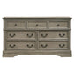 Manchester - 7-Drawer Dresser - Wheat Brown