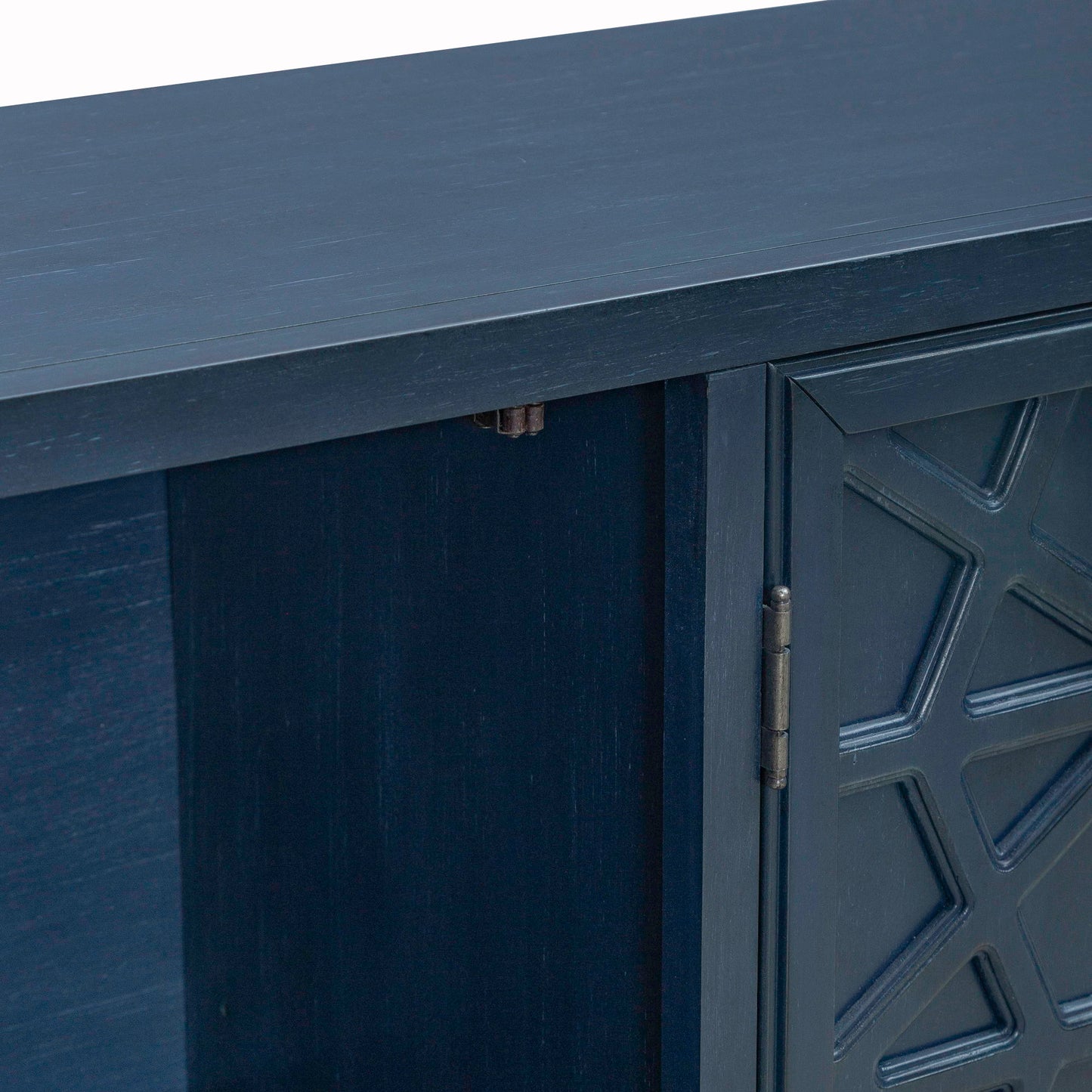 Braxton - Accent Cabinet - Azure Blue