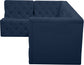 Tuft - Modular Sectional 4 Piece - Navy