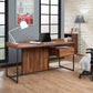 Sara - Desk - Walnut & Sandy Black