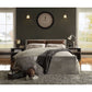 Brancaster - Queen Bed - Retro Brown Top Grain Leather & Aluminum