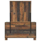 Sidney - 6-drawer Dresser With Mirror - Rustic Pine