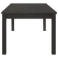 Marbrisa - Rectangular Dining Table - Matte Black