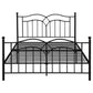 Klossen - Metal Queen Open Frame Bed - Black