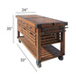 Kaif - Kitchen Cart - Distressed Chestnut