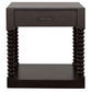 Meredith - 1-Drawer End Table - Coffee Bean