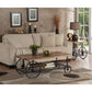 Francie - Coffee Table - Oak & Antique Gray