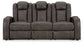 Fyne-dyme - Power Reclining Sofa With Adj Headrest