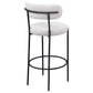 Viola - Boucle Upholstered Bar Stool (Set of 2)