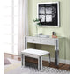 Noralie - Vanity Desk - Mirrored & Faux Diamonds