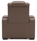 High Impact - Tobacco - Power Recliner / Adj Headrest