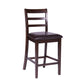 Hampton - 5 Piece Pub Table Set - Dark Brown