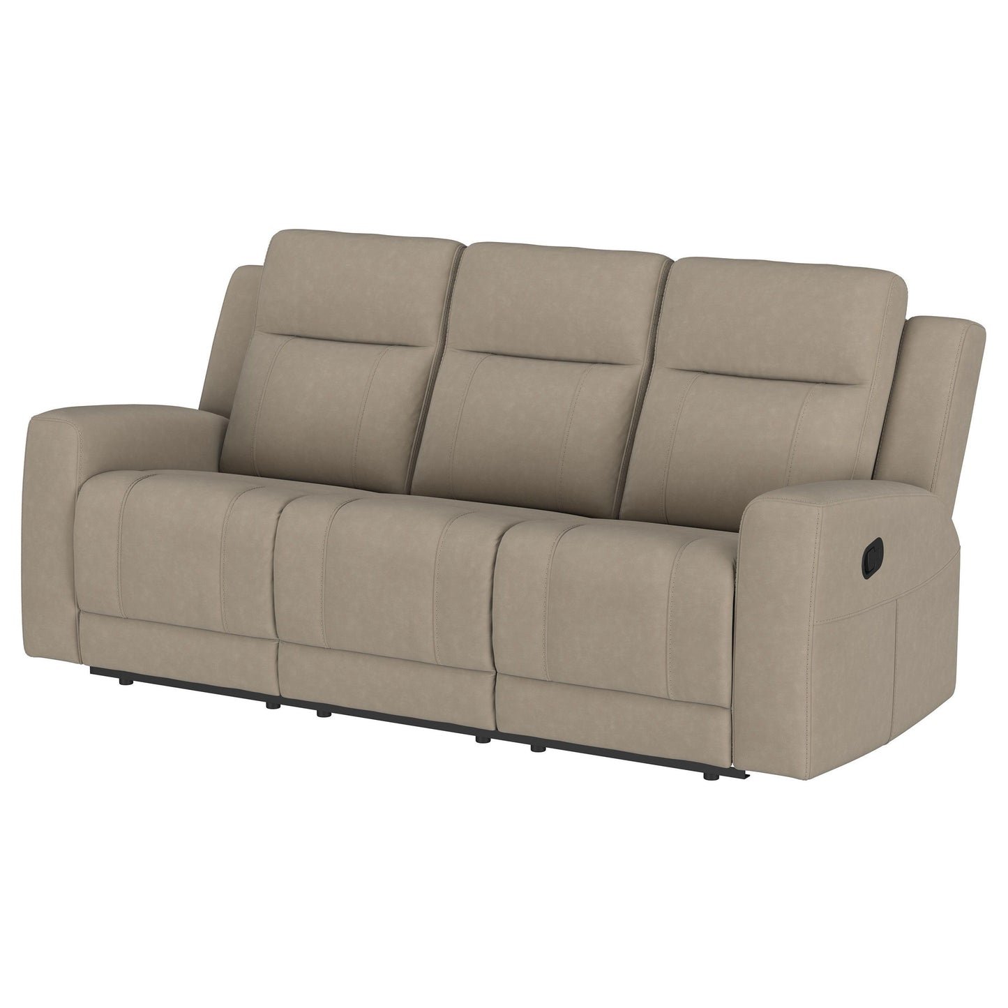 Brentwood - Upholstered Motion Reclining Sofa - Taupe