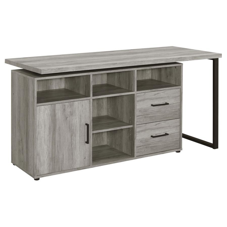 Hertford - L-Shape Office Desk with Storage