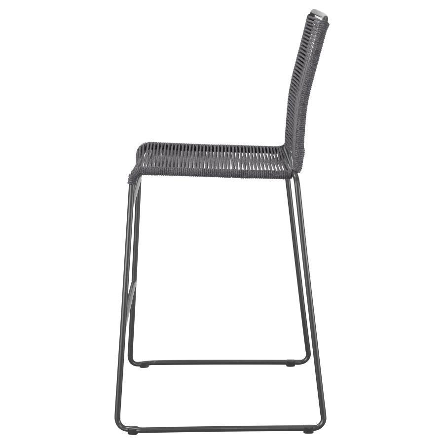 Jerome - Woven Rope Metal Chair (Set of 2)