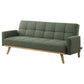 Kourtney - Upholstered Track Arms Covertible Sofa Bed
