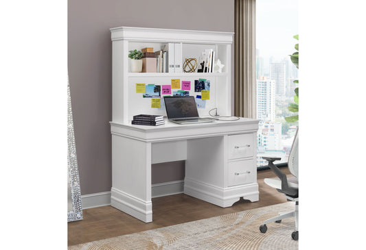 Charlie - Desk - White