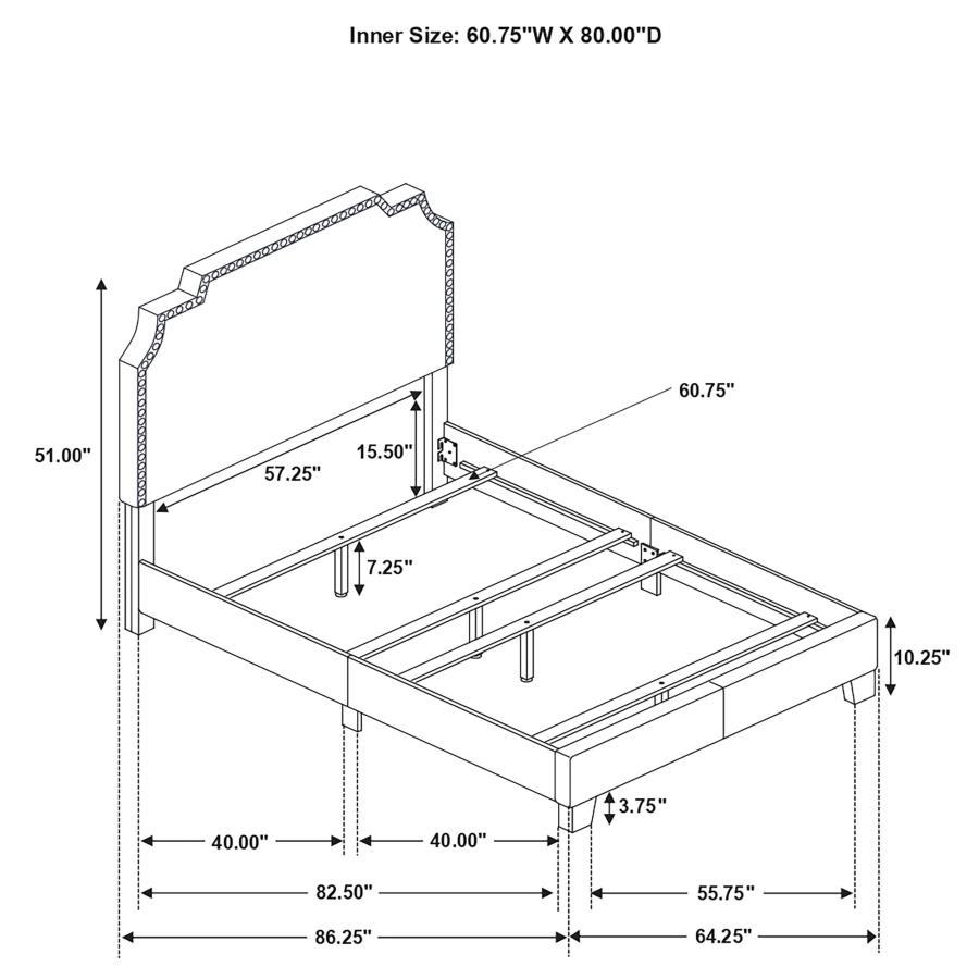 Tamarac - Upholstered Panel Bed