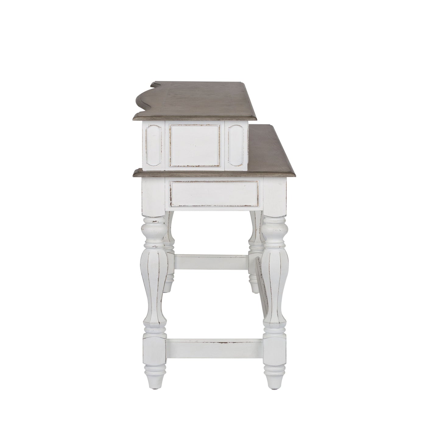 Magnolia Manor - Console Bar Table - White