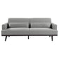 Blake - Upholstered Track Arm Sofa - Sharkskin