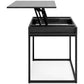 Yarlow - Black - Home Office Lift Top Desk