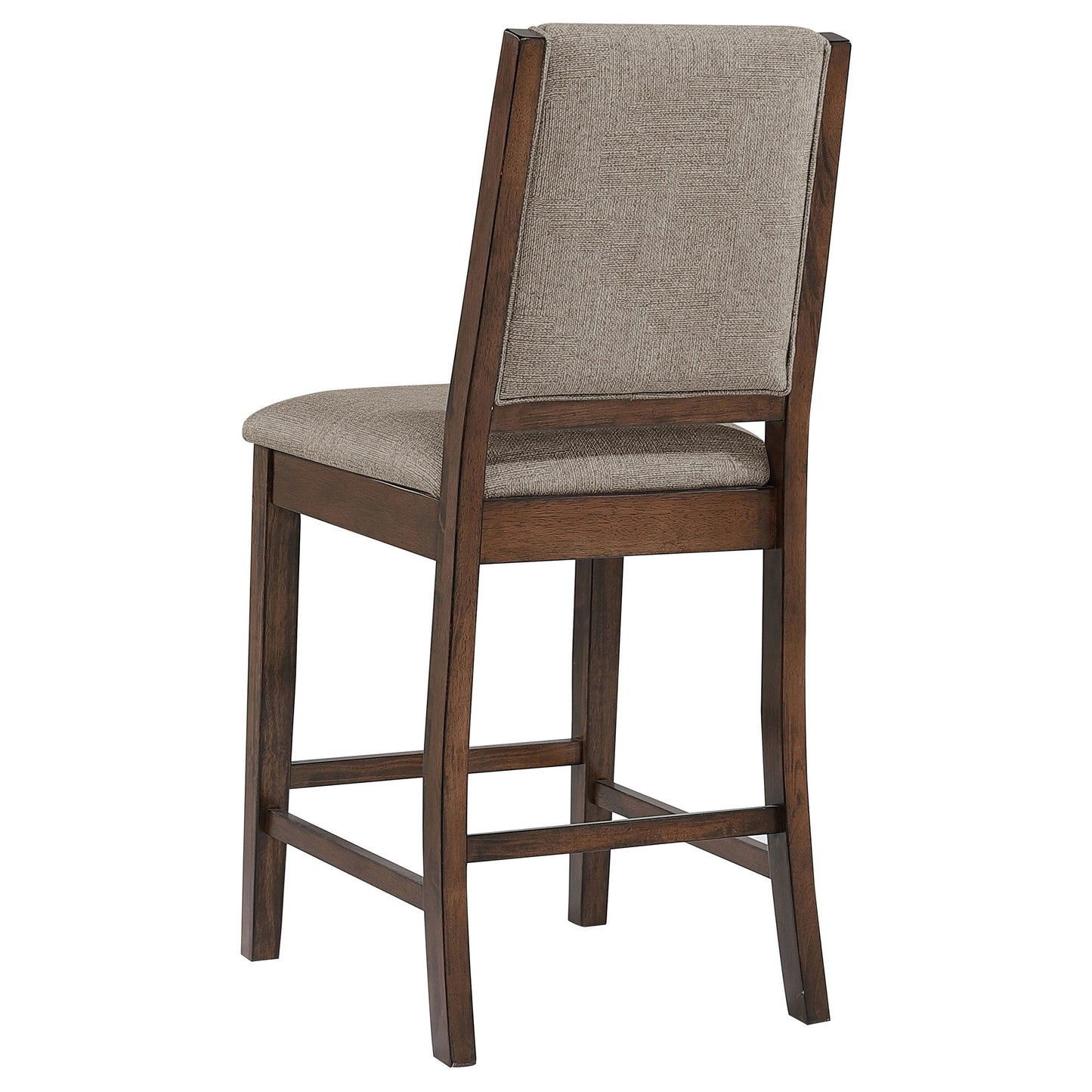 Patterson - Upholstered Counter Chair (Set of 2) - Mango Oak