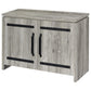 Enoch - 2 Door Engineered Wood Accent Cabinet - Gray Driftwood