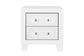 Luccia - 4 Piece Queen Bedroom Set (Queen Bed With LED, Dresser, Mirror, Nightstand) - White