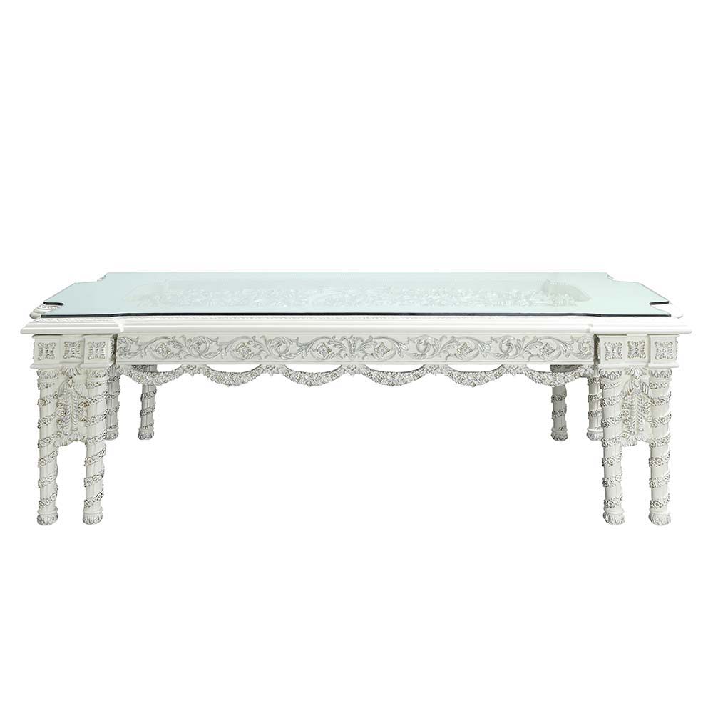 Vanaheim - Dining Table - Antique White Finish