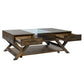 Lennox - Display Cocktail Table - Dark Brown