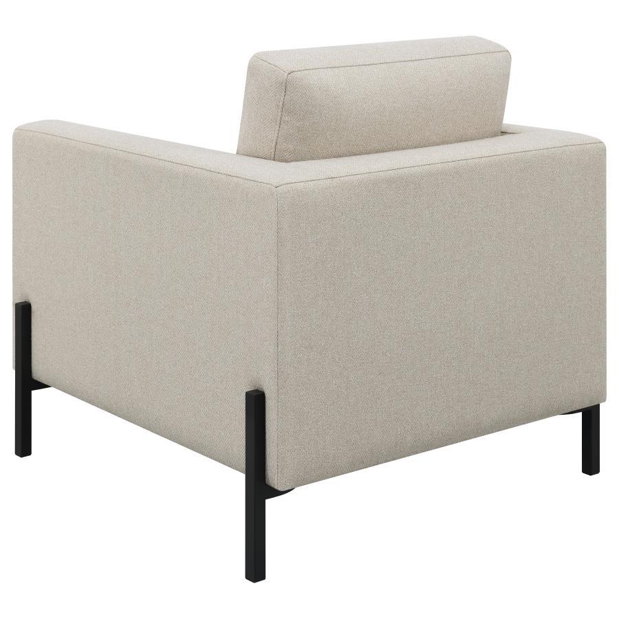 Tilly - Upholstered Track Arms Sofa Set