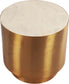 Presley - End Table - Gold - Metal