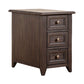 Mill Creek - Chair Side Table - Dark Brown