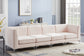 Alina - Modular Sectional - Pink - Fabric - Modern & Contemporary